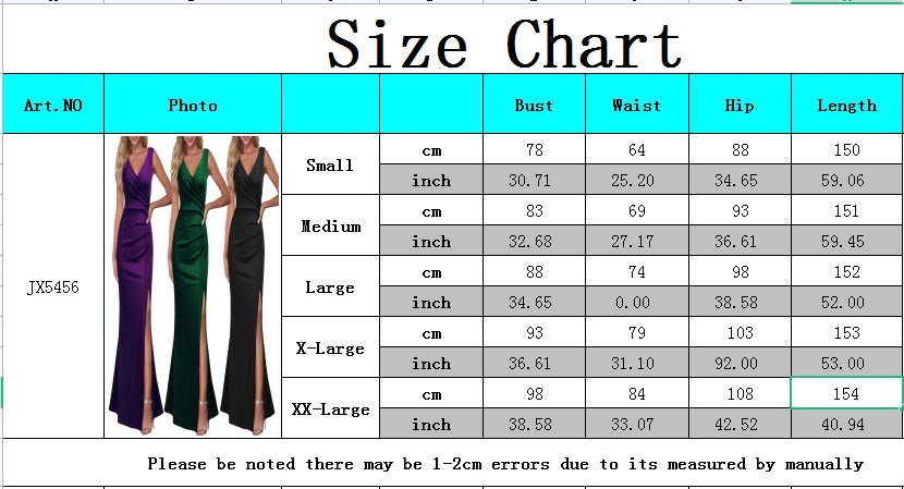 Sexy V Neck Slit Dress 21