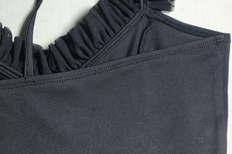 Women Solid Sexy Sleeveless Dress 12