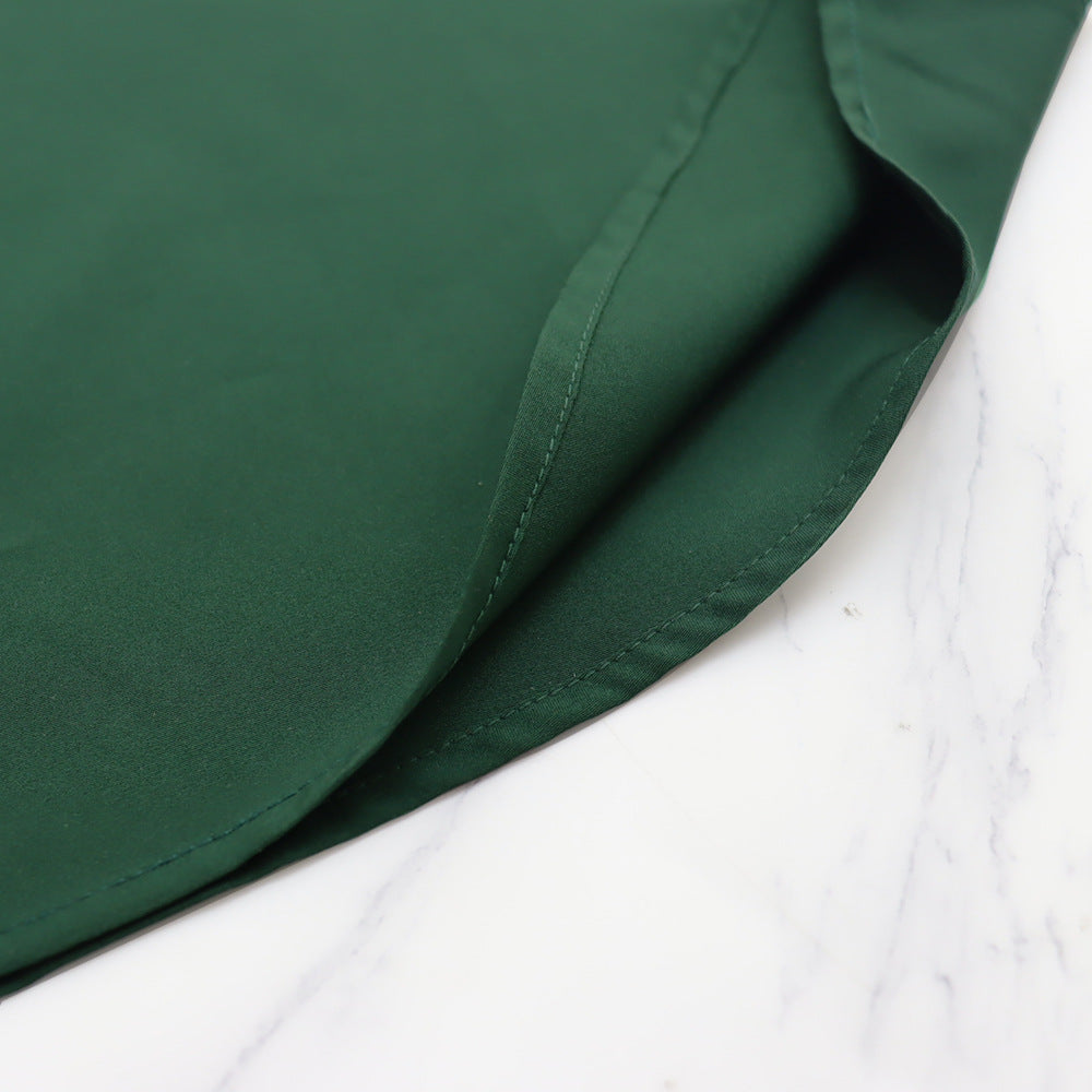 Bell Sleeve Drawstring Slim Waist Casual Women's Dress 18