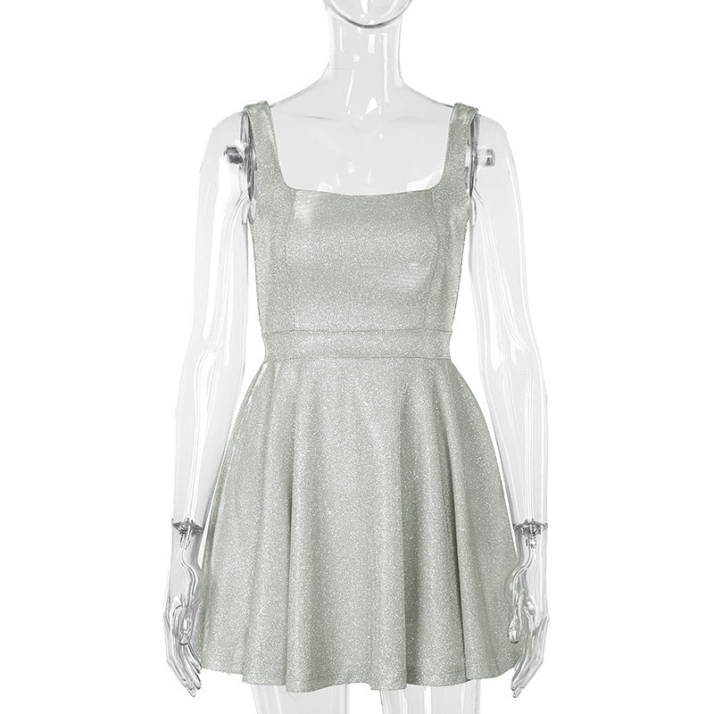 Women Suspender Dress 5