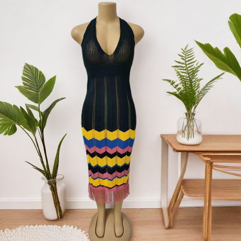 Women Holidays Lace Beach Dress 3