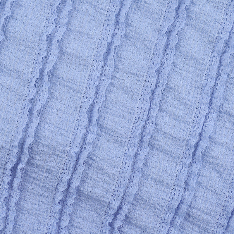 Autumn Elegant V Neck Textured Long Sleeve Dress 14