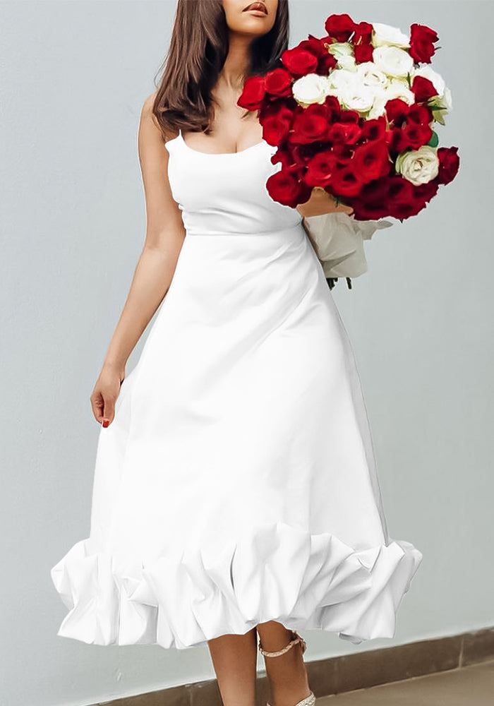 African Women suspender dress