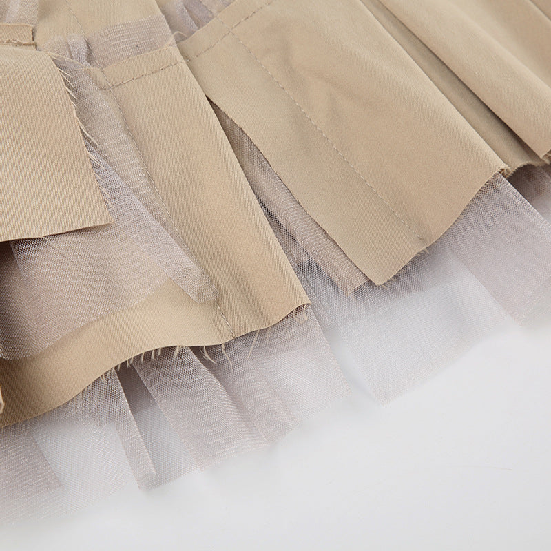 Women Style Irregular Mini Skirt 14