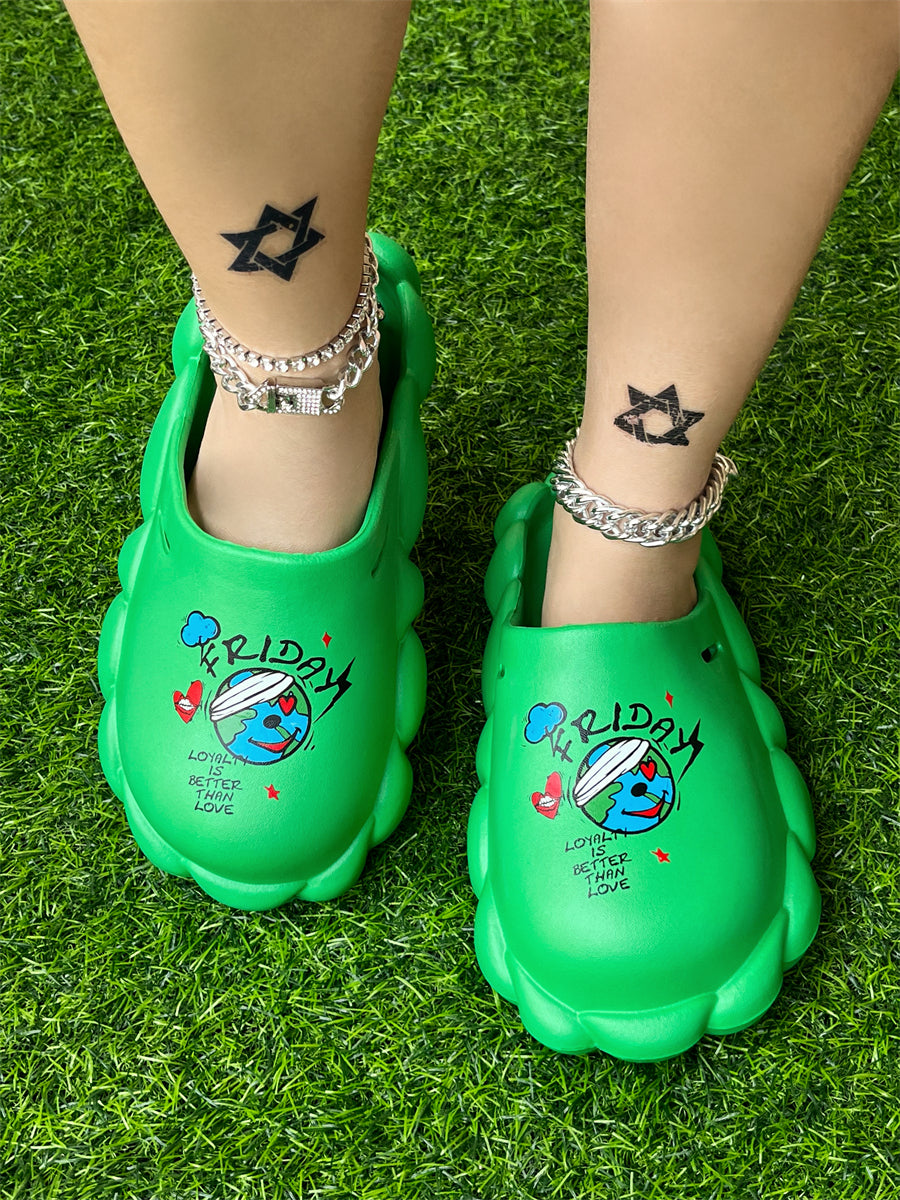 Spring And Summer Women's Shoes Sandals And Slippers Couple Eva Waterproof Women Slippers 18