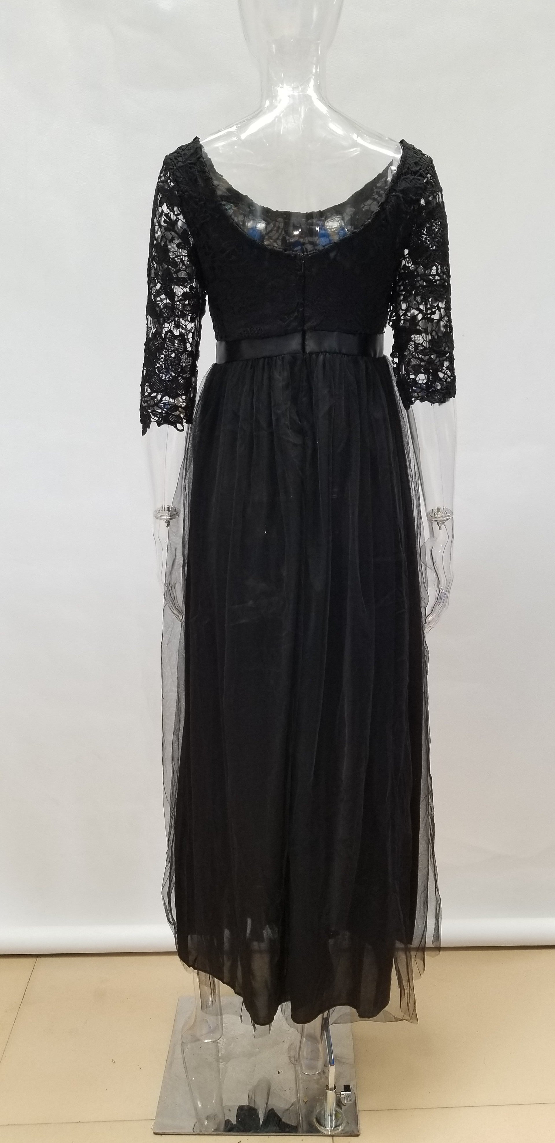 Women chiffon Maxi evening dress 20