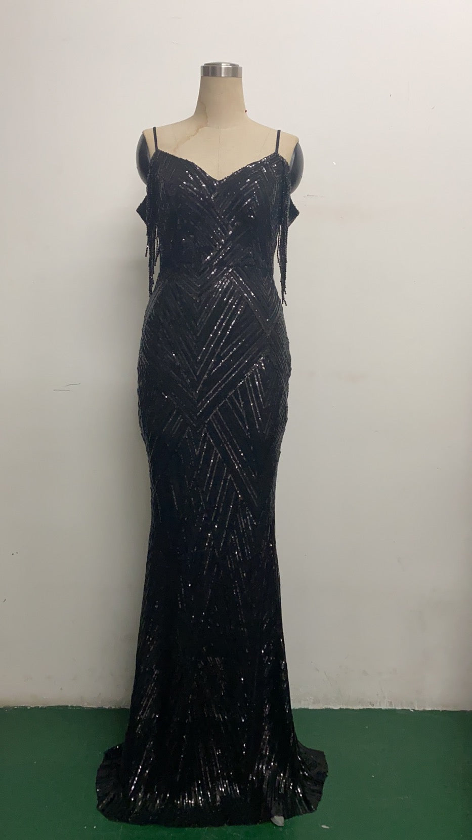 Sequin Fishtail Long Formal Dress Evening Gown 24