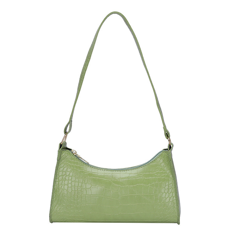 Handheld mini women's bag winter fashion shoulder bag Trendy gradient underarm baguette bag 16