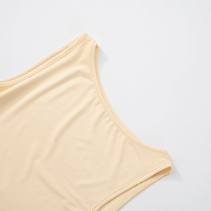 Women summer sleeveless lace patchwork dress 15