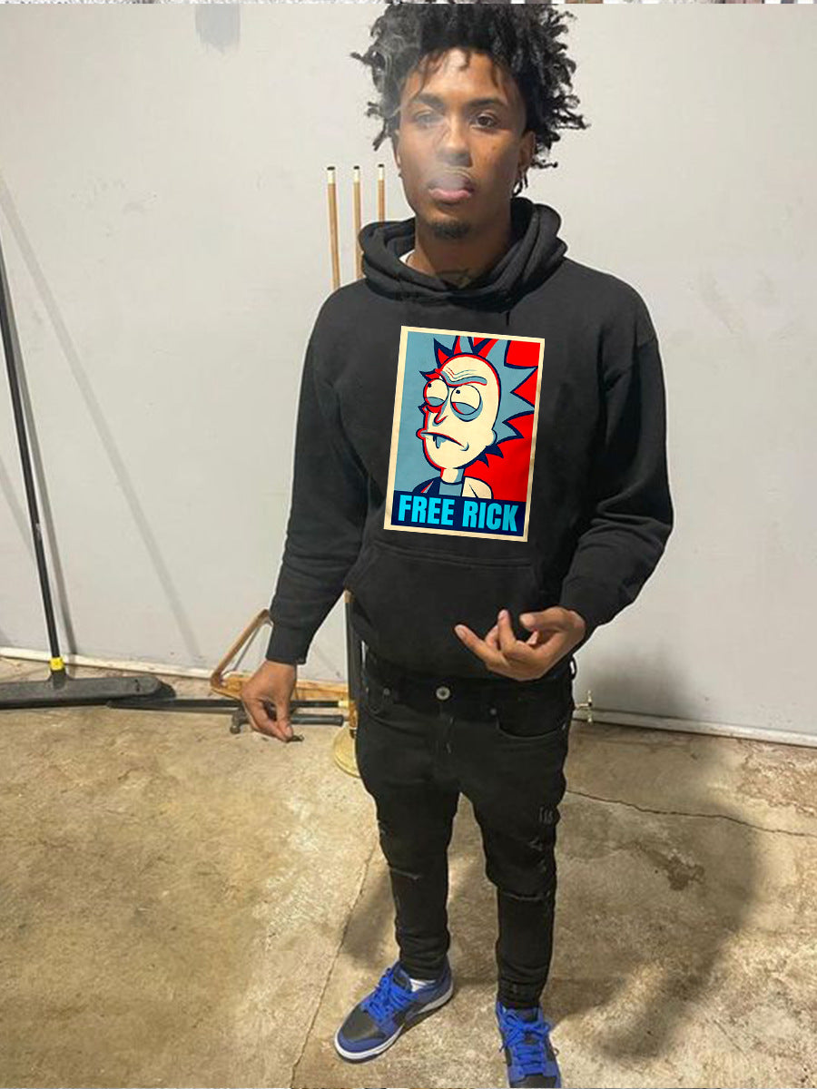 Street Loose Couple  Men's Autumn Casual Trendy Hoodies 3