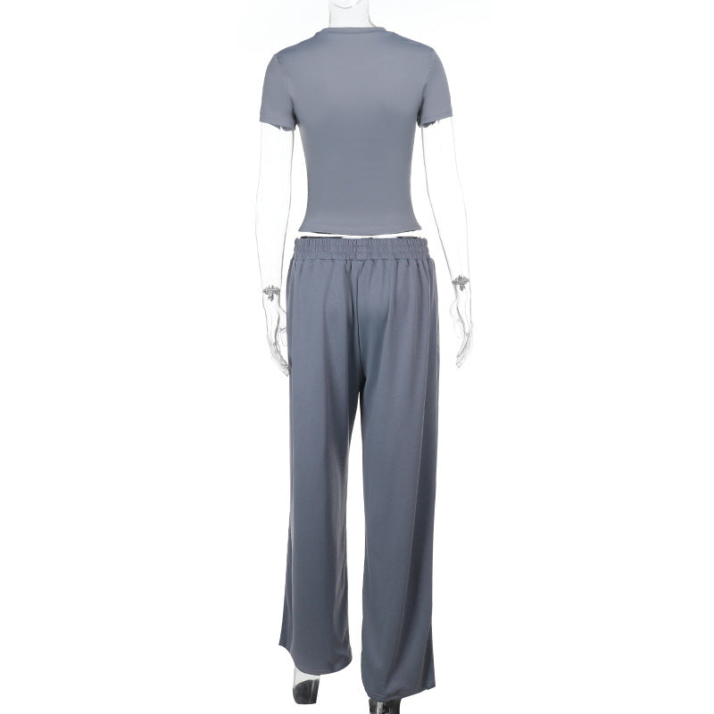 Women Casual Vest Pants Two Piece Set 10