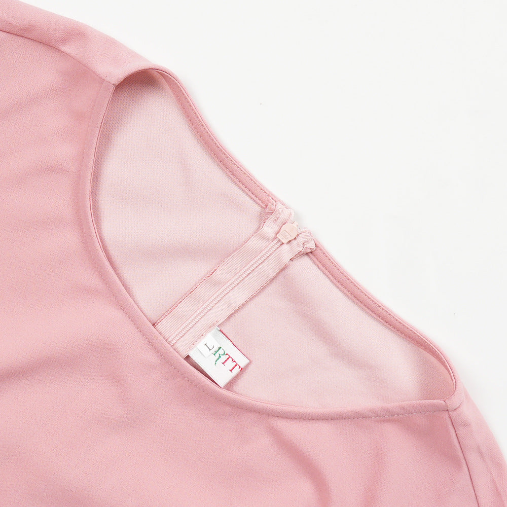 Africa Plus Size Women's Long Sleeve Elegant Pleated Formal Party Gown 16