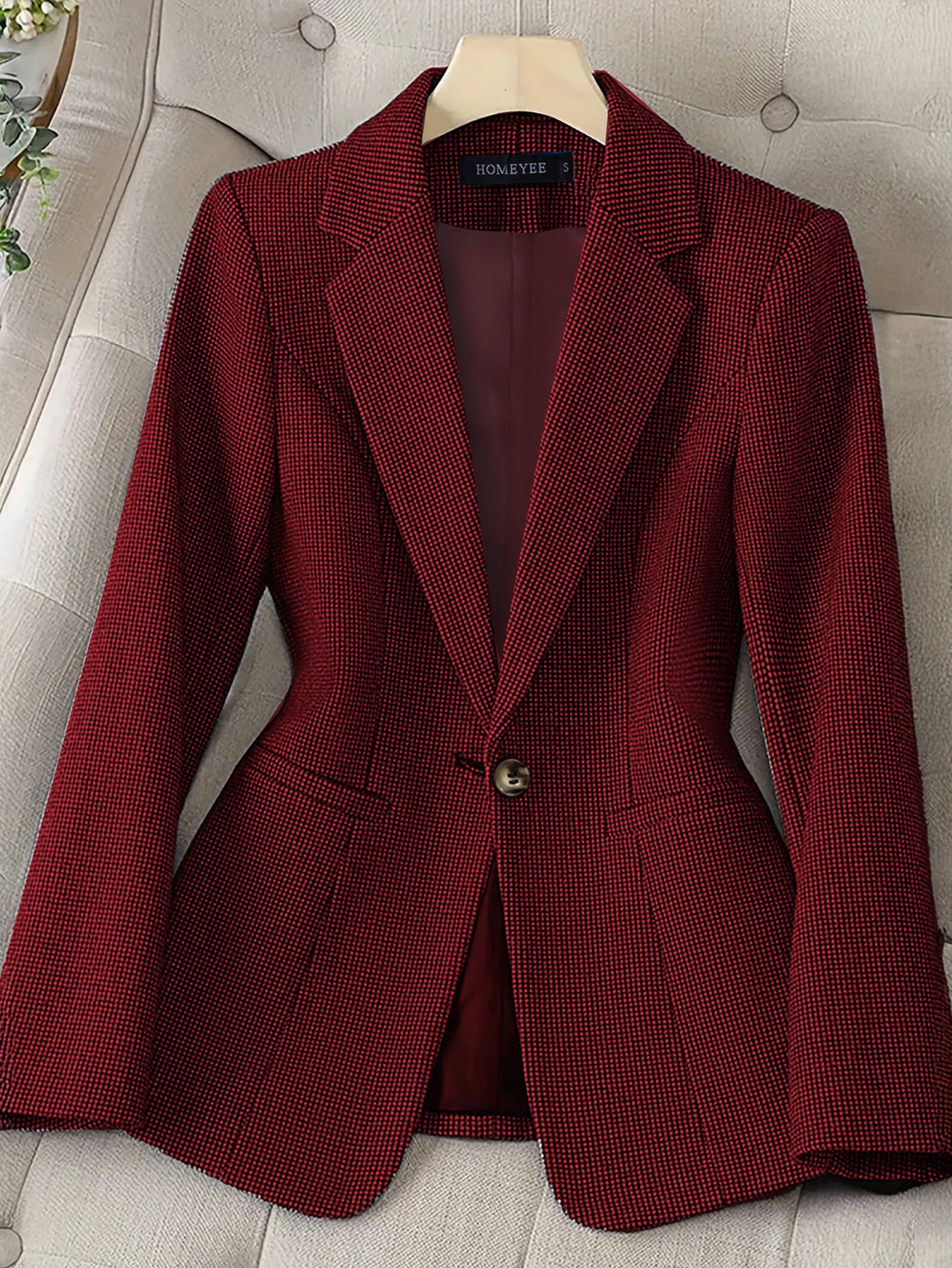 Women Casual Retro Blazer Top 6