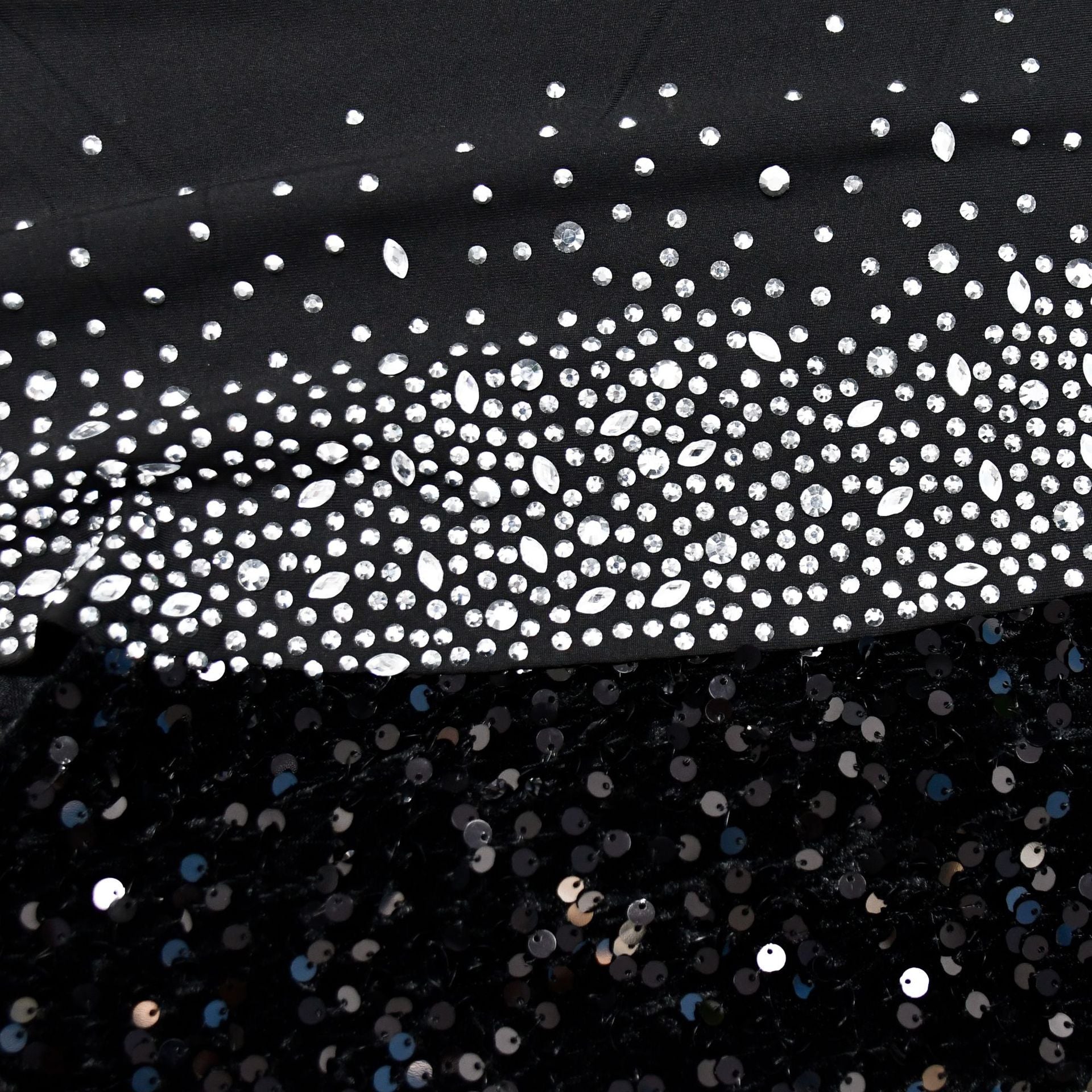 Women's Fashion Solid Color Beaded Sequin Sleeveless Maxi Dress 22