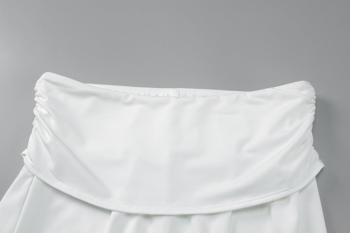 Women's Summer Solid Color Tank Top Butt-Lifting Shorts Sportswear Set 12