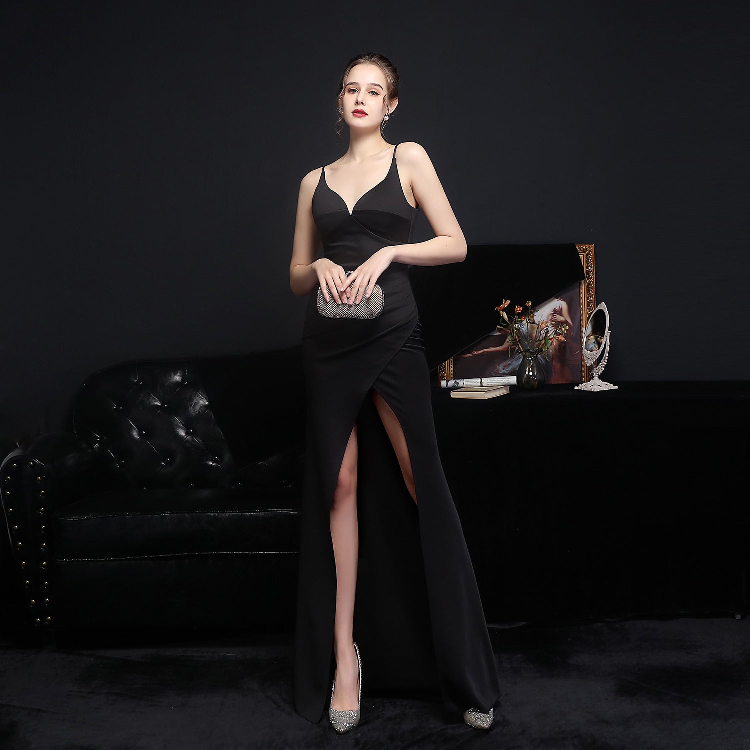 Summer Wrapped Strap Long Evening Dress 13