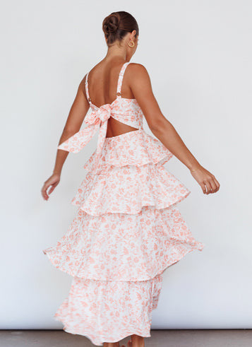 Spring And Summer Holidays Party Chic Printed Dress 12