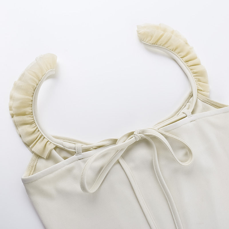 Spring Summer Crop Tunic Slim Fit Camisole 20