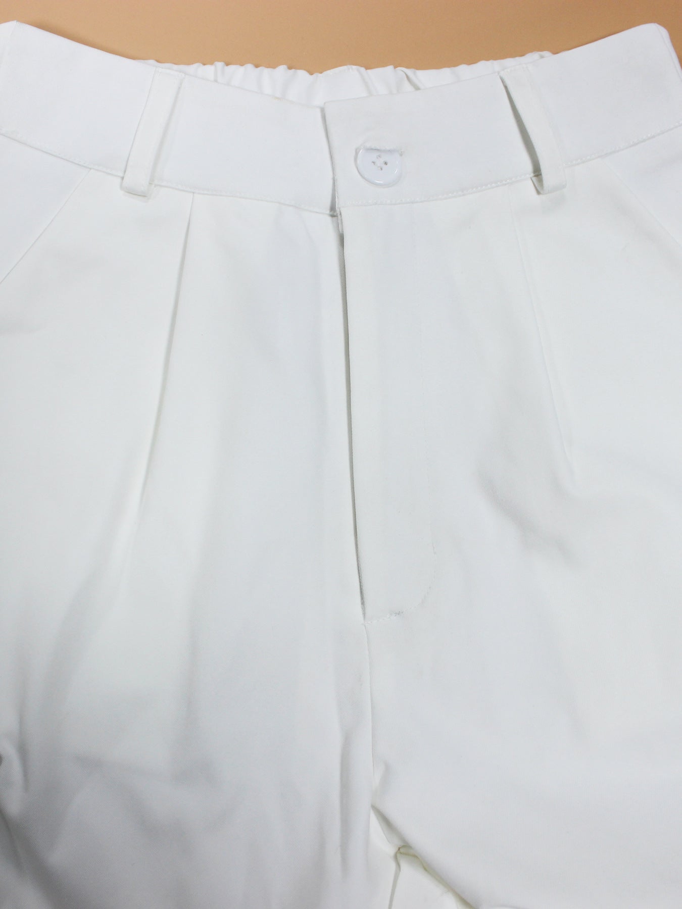 Women Casual Pocket Cuff Cargo Pants 10