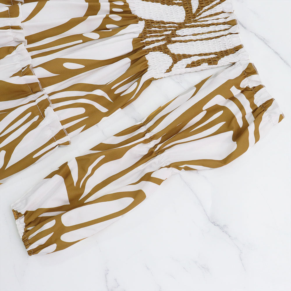 Off Shoulder Sexy long sleeves ruffled casual dress 8