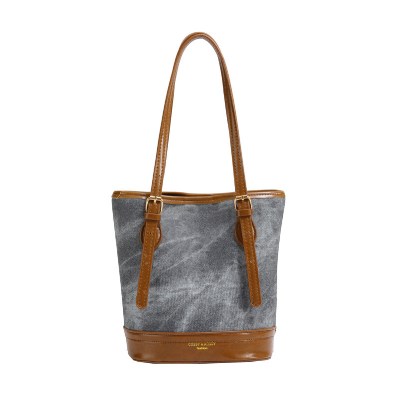 Autumn And Winter Retro Armpit Bags For Women Trendy And Fashionabletote Bags Versatile Large-Capacity Bucket Bags 8