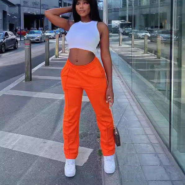 Women Spring/Autumn Casual Pants 5