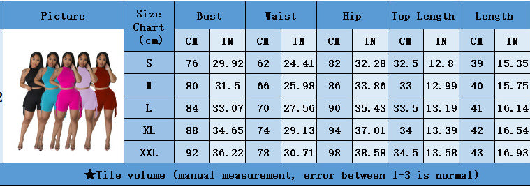 Women Sleeveless Round Neck Top and Tassel Shorts Casual Two-Piece Set 14