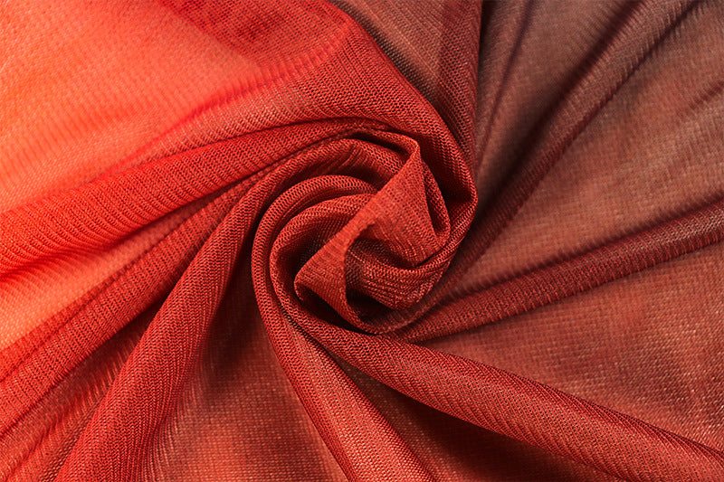 Women's pleated color matching slit slim irregular Slash Shoulder one-shoulder long sleeve fashion dress 17