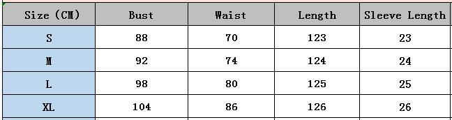 Summer Deep V-Neck Sexy Flower Puff Sleeve Slim Waist Bodycon Dress 7