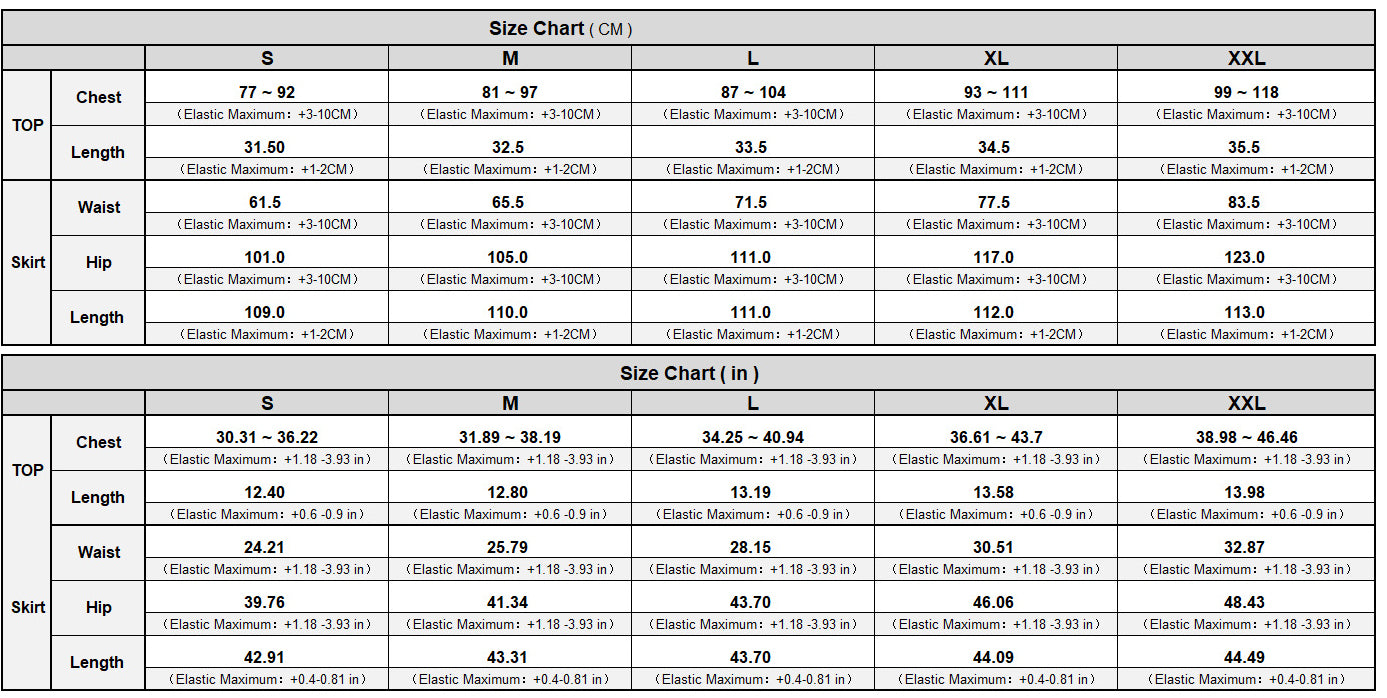 Color-Blocking Strapless Top High-Waist A-Line Skirt Elegant Formal Two-Piece Set 13