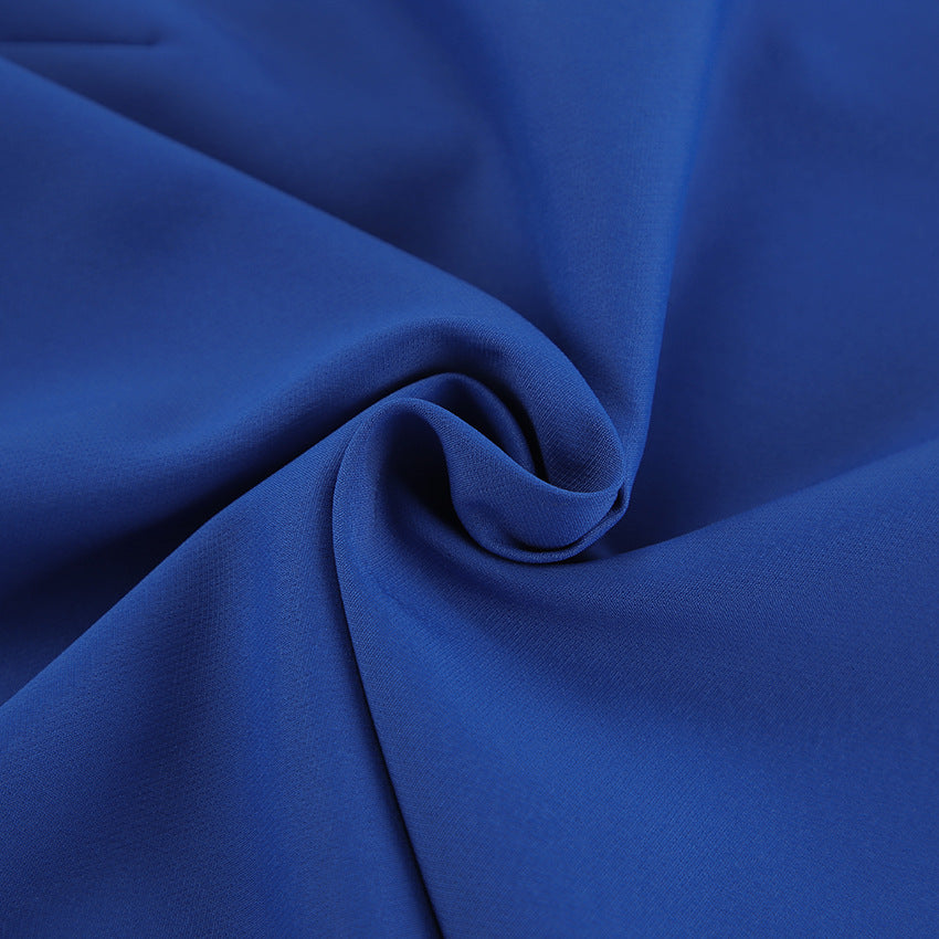 Autumn Solid Color Fashion Jacket Split Short Skirt Two Piece Suit 9