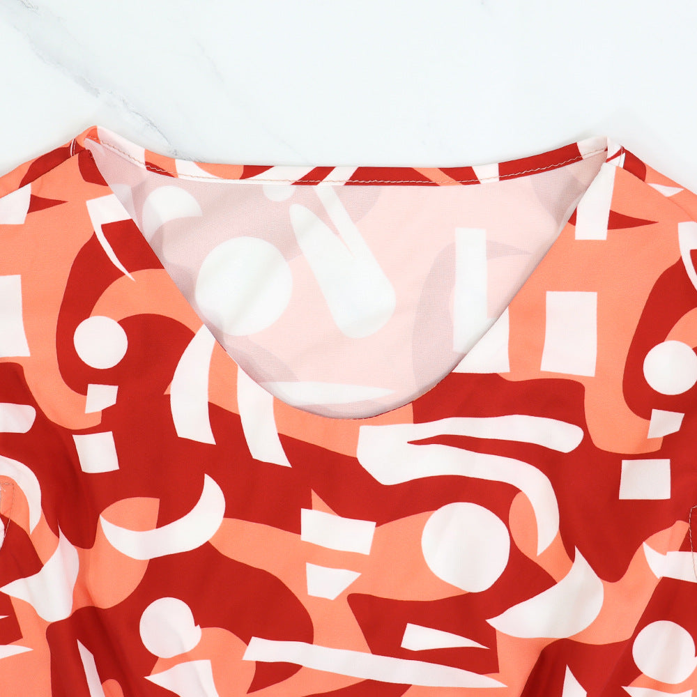 Women Casual Slit Button Dress 6