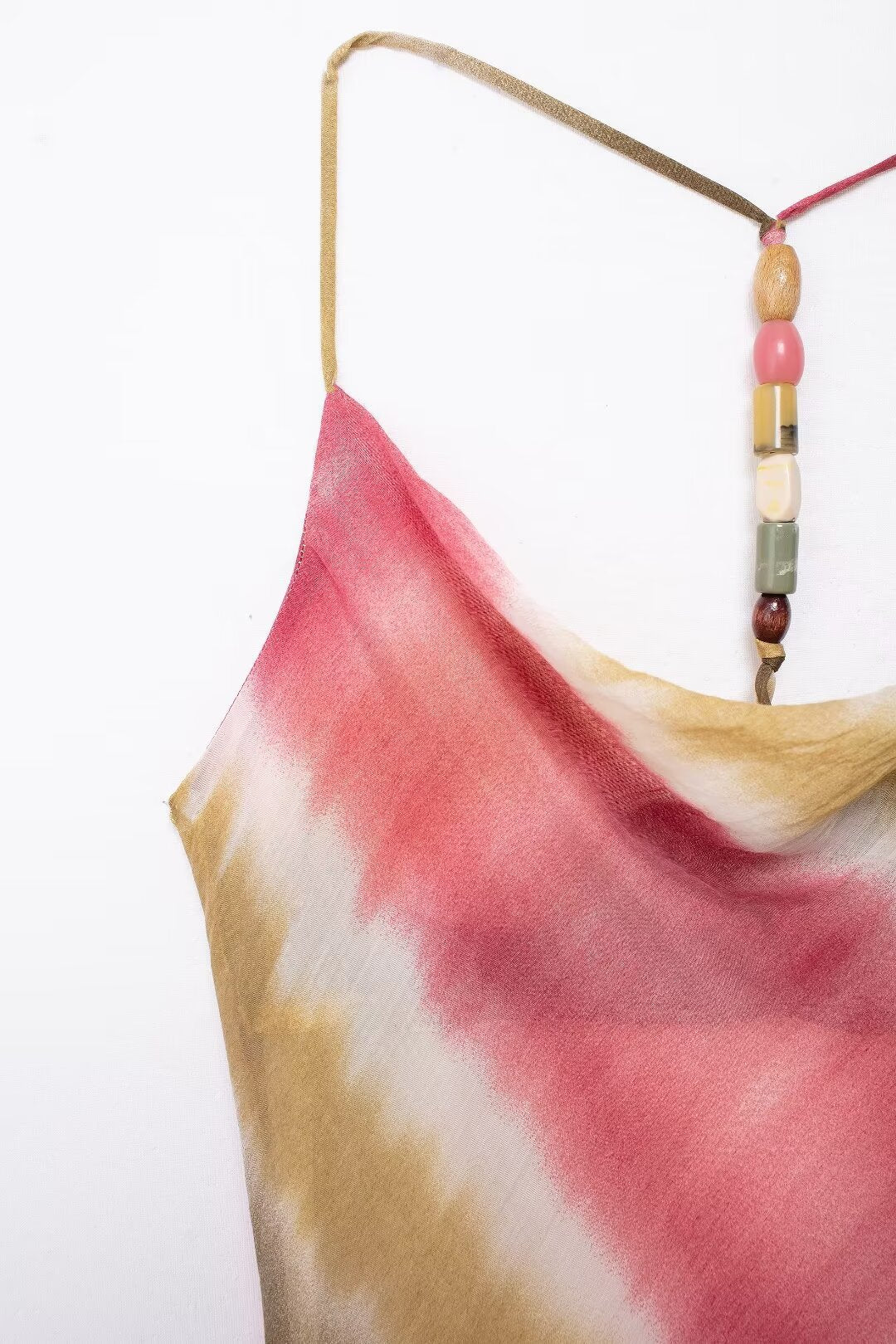 Women's Summer Tie-Dye Strap Long Dress 4