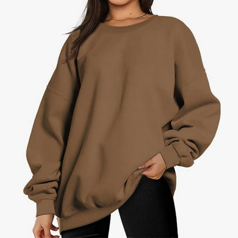 Women's Spring Casual Long Sleeve Tops Fashionable Loose T-Shirt 13