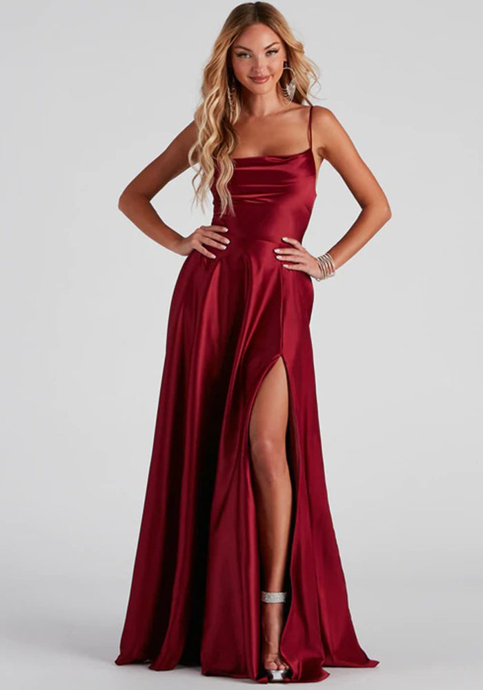 Women Sexy Backless Suspender Dress