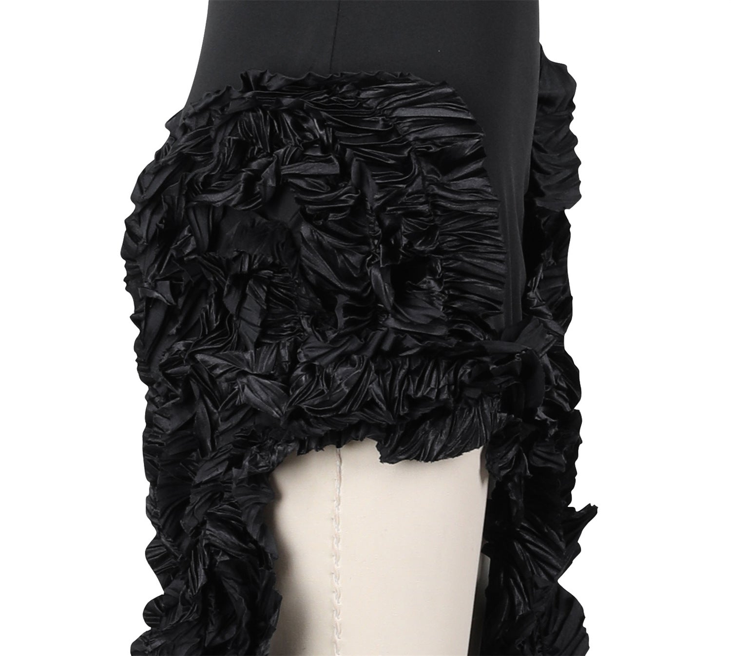 Women's Summer Sexy Strapless Ruffle Tassel Dress 29