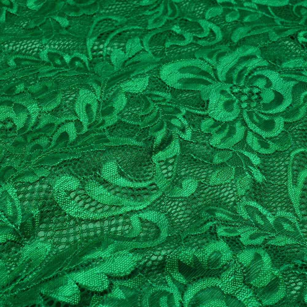 Women Patchwork Chiffon Round Neck Lace Evening Gown 8