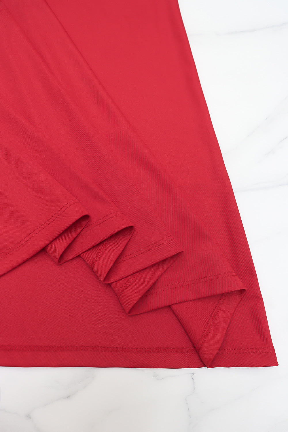 Women Casual Off-The-Shoulder Solid Dress 7