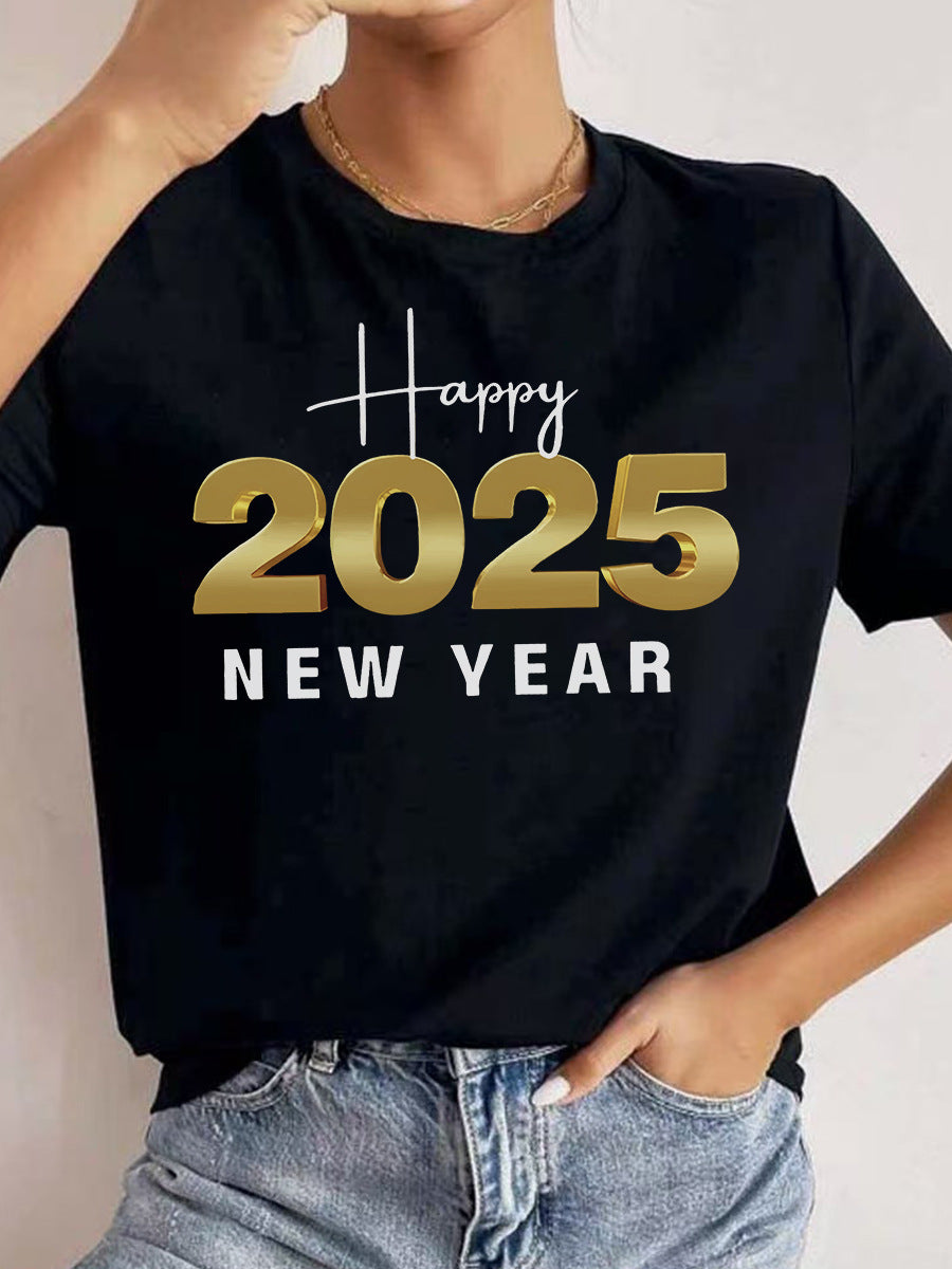 Plus size Women short-sleeved T-shirt top 3