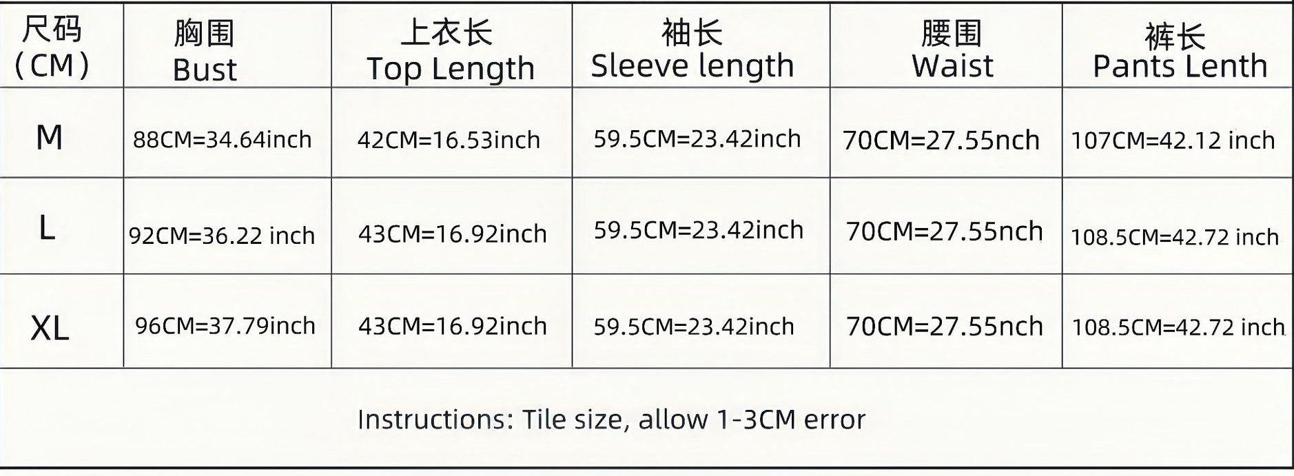 Women Casual Printed Long Sleeve T-Shirt and Cargo Pants Two-Piece Set 12