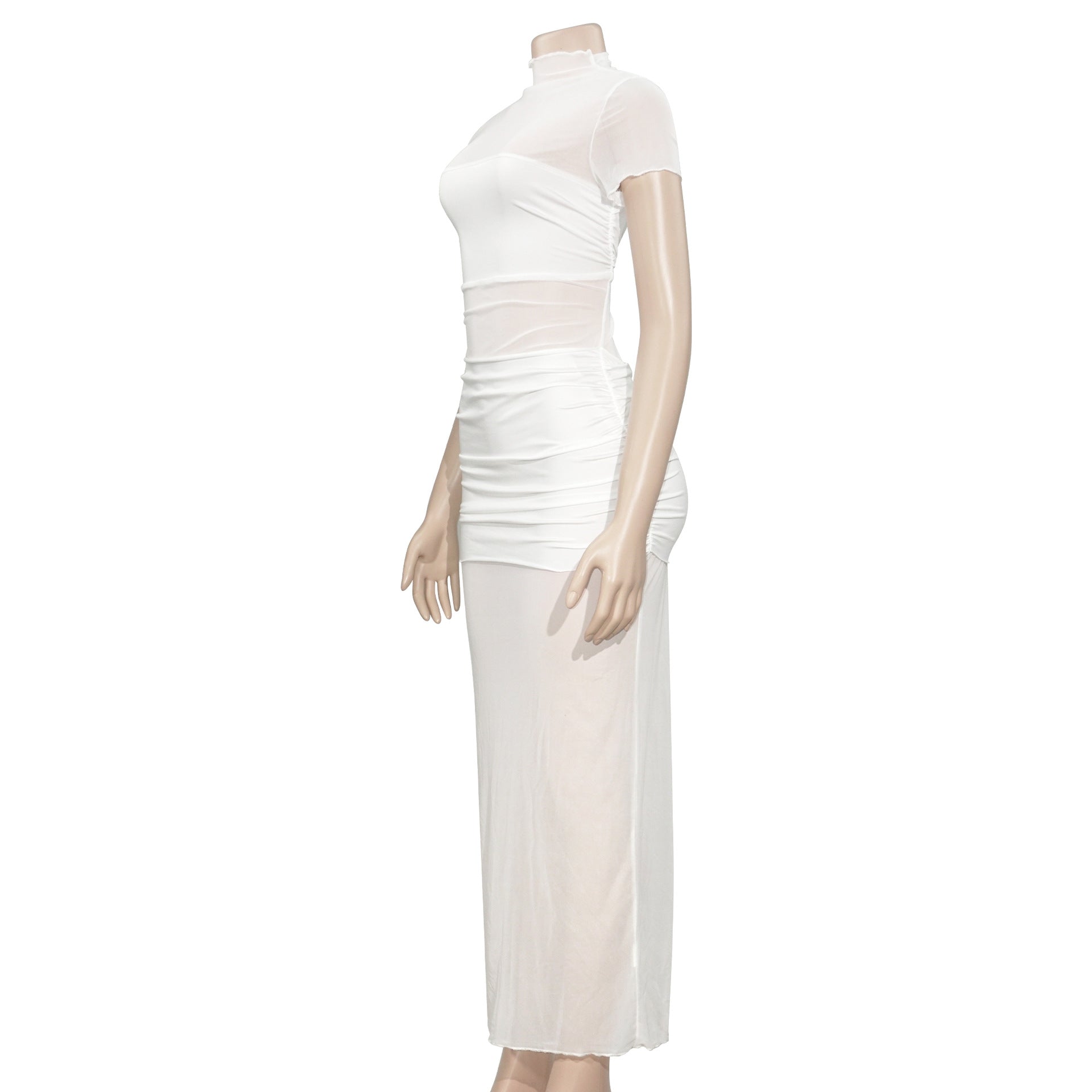 Women's Summer Trendy Casual Solid Street Dress 7