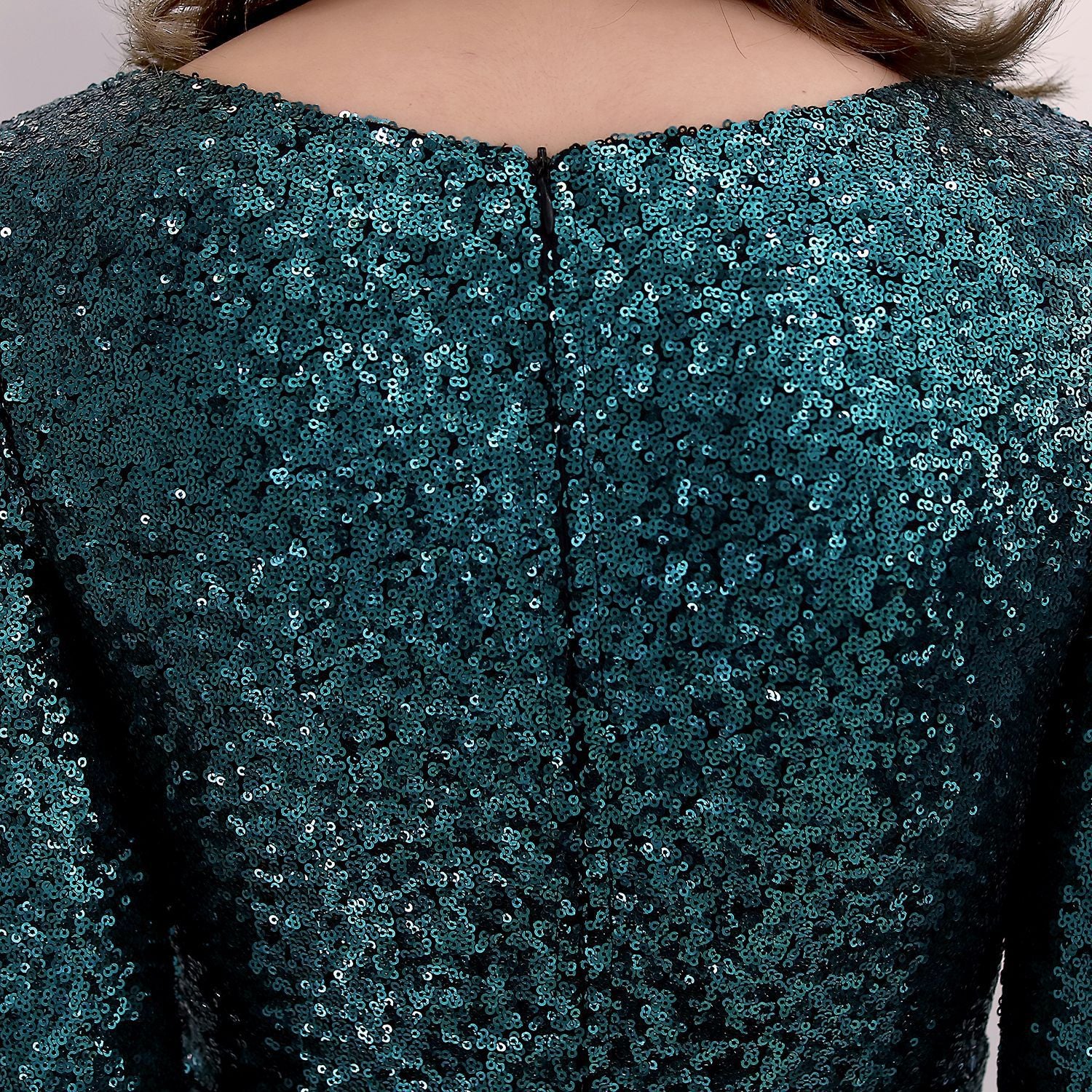 Women Sequin Formal Party Elegant Mermaid Skirt Maxi Evening Dress 19