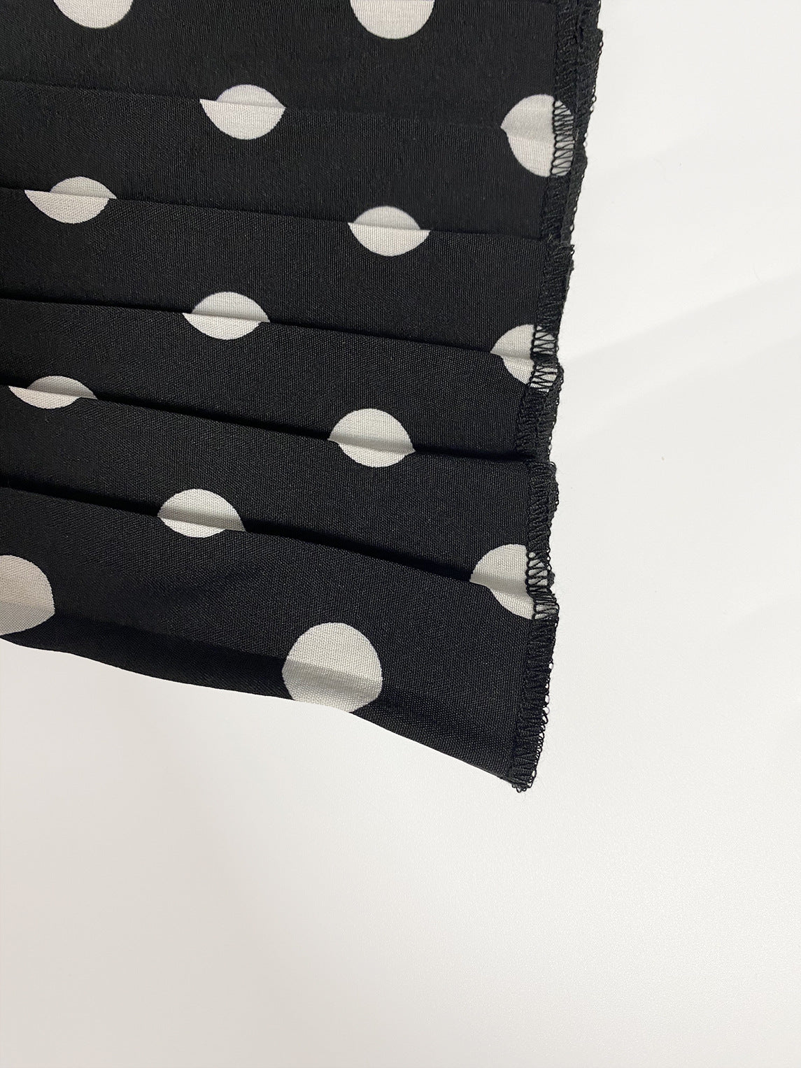 Summer Polka Dot Print Fashion Casual Long Plus Size Dress 5