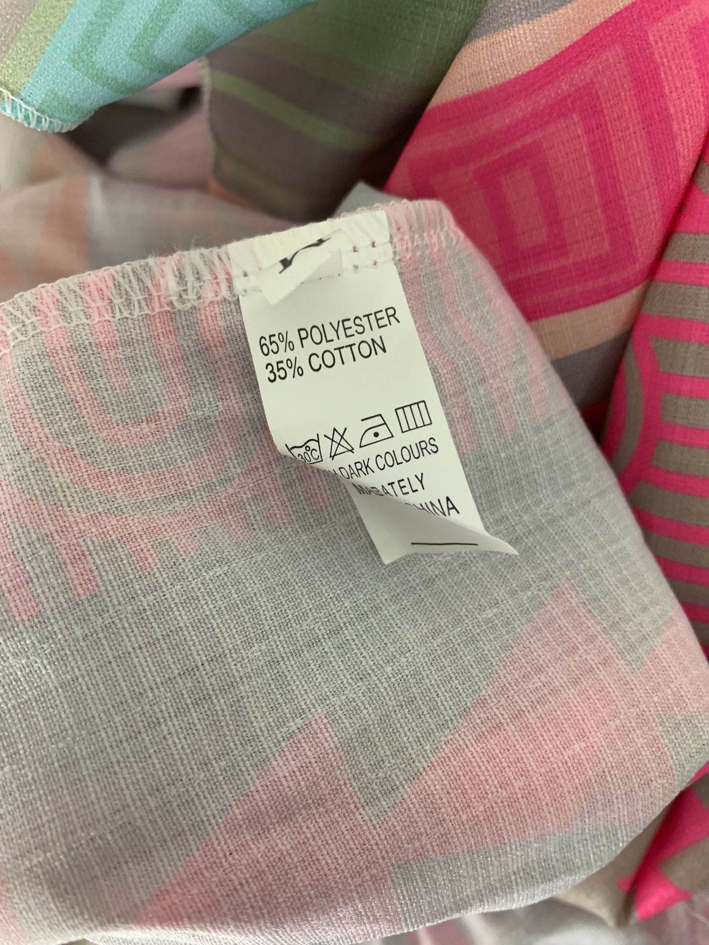 Women's Autumn Printed V-Neck Three-Quarter Sleeve Casual Dress 12