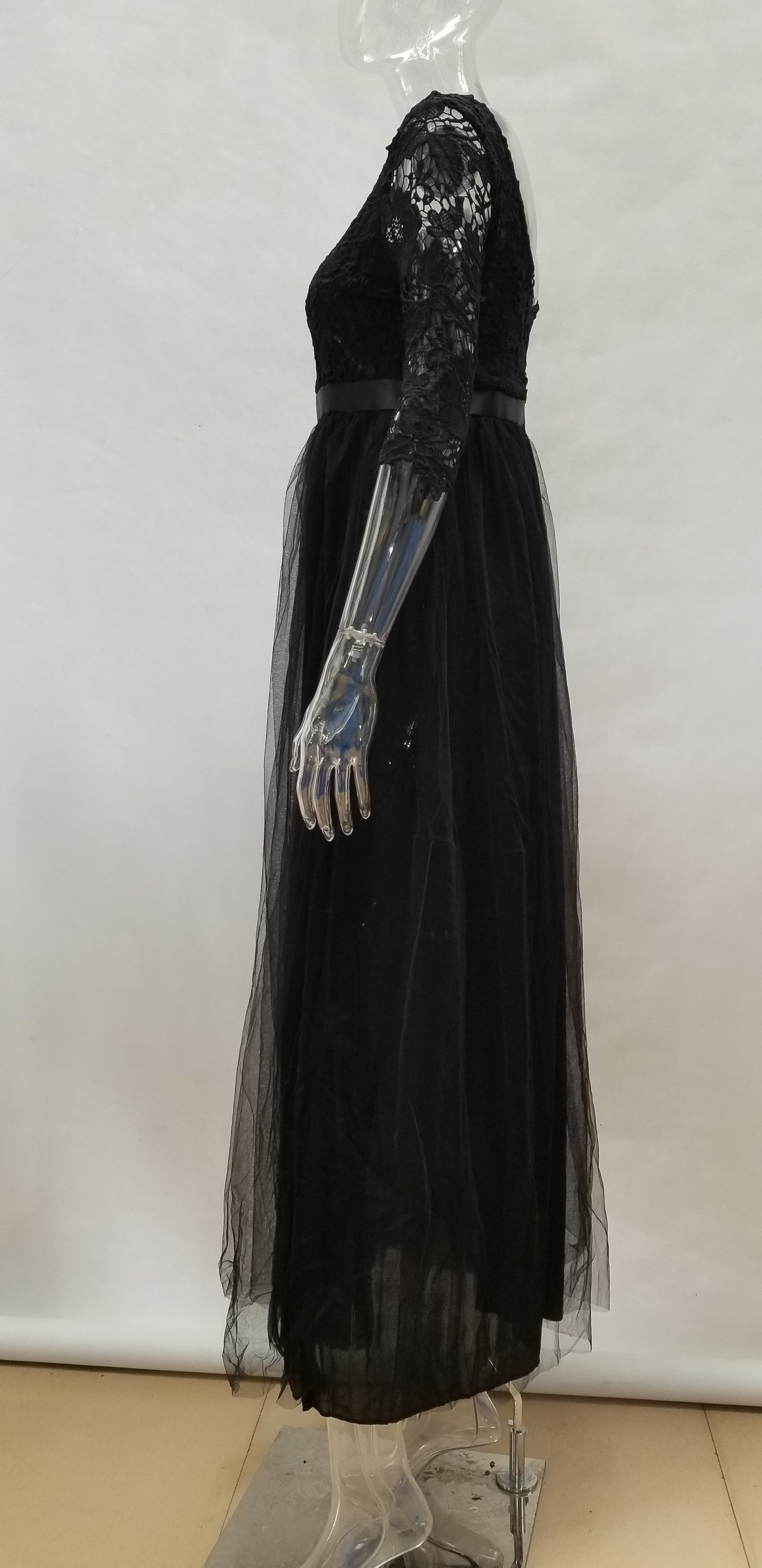 Women chiffon Maxi evening dress 19