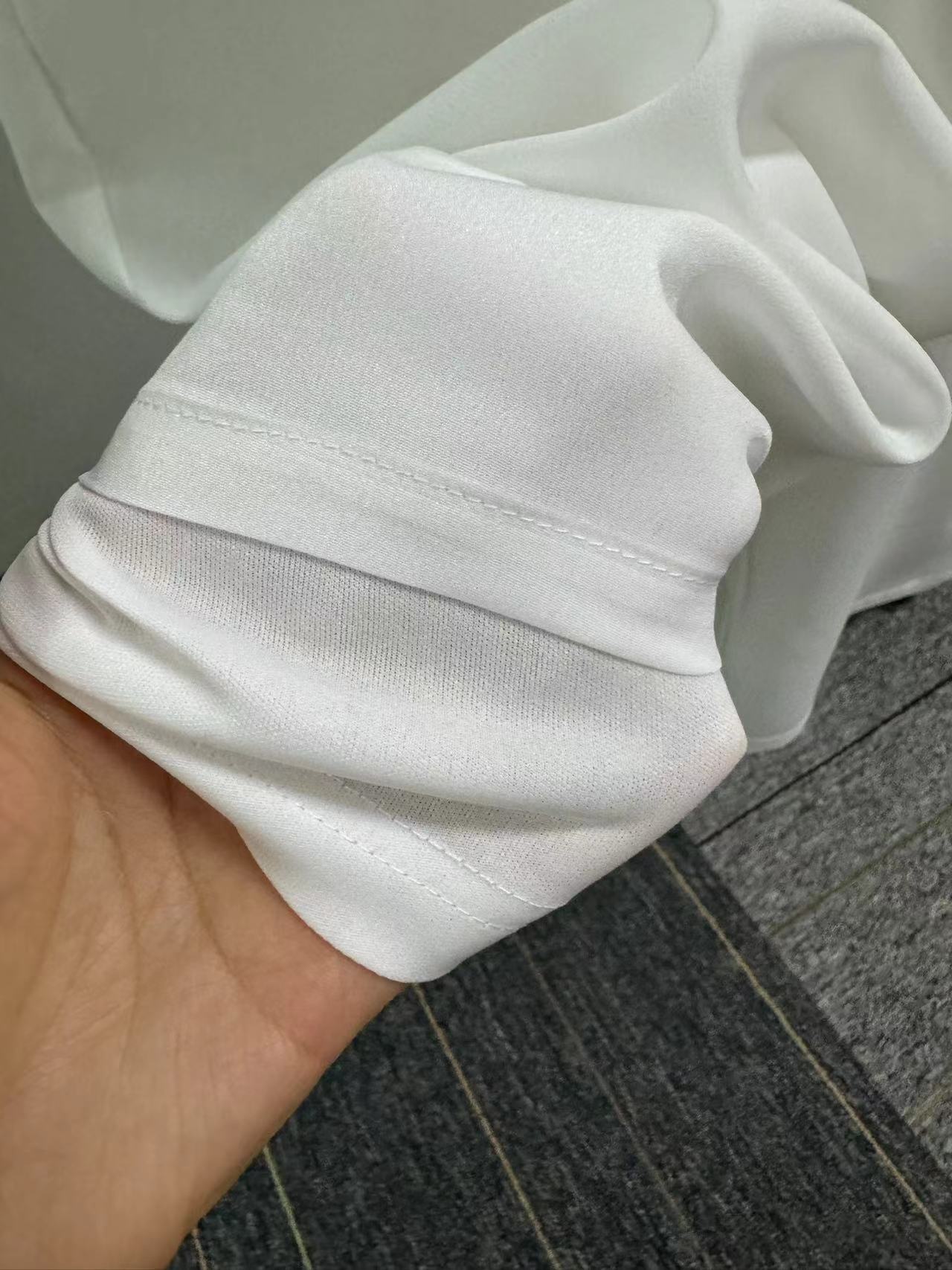 Women Sexy Pleated Sleeveless Top Wide Leg Pants Two-piece Set 15