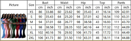 Women's Solid Color Velvet Long Sleeve Sexy Zipper Crop Top Pants Casual Sports Two Piece Set 35