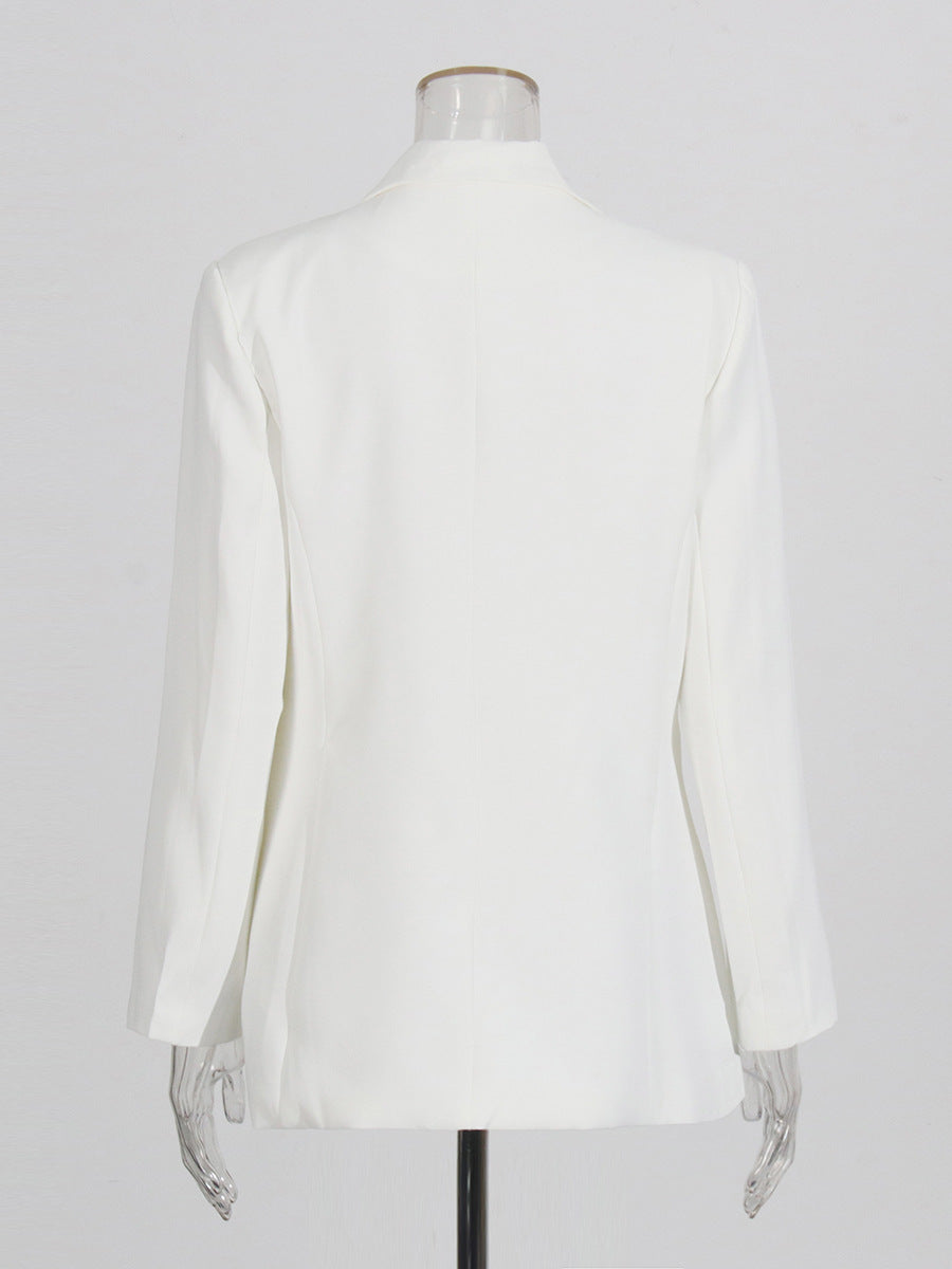 Bow Detail Casual Long-Sleeve Blazer 5