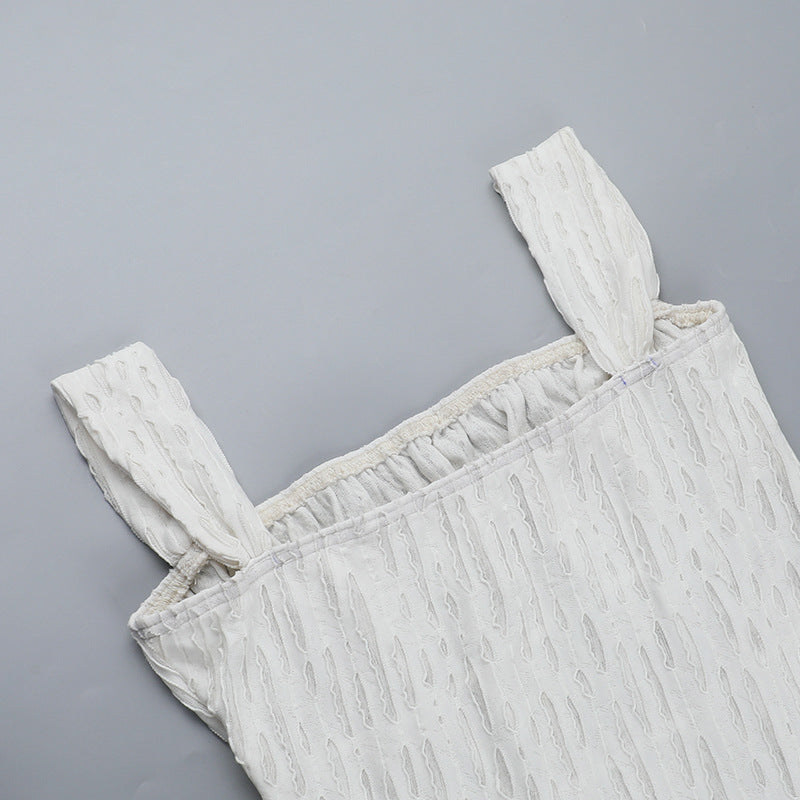 Spring Texture off shoulder slim Long Dress 14