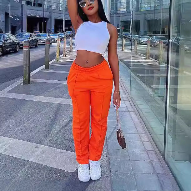 Women Spring/Autumn Casual Pants 3